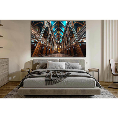 Notre Dame Cathedral Ottawa №SL1398 Ready to Hang Canvas PrintCanvas art arrives ready to hang, with hanging accessories included and no additional framing required. Every canvas print is hand-crafted, made on-demand at our workshop and expertly stretched