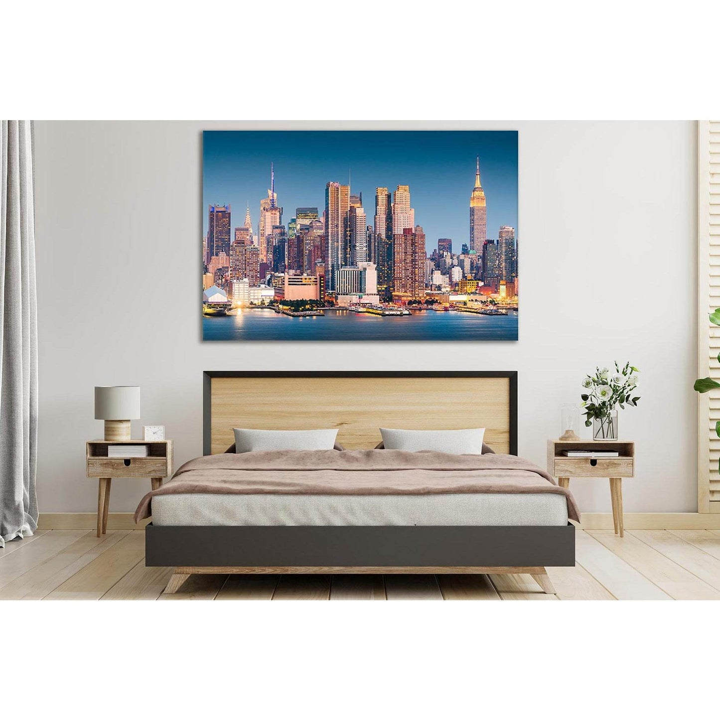 Midtown Manhattan Skyline №SL380 Ready to Hang Canvas PrintCanvas art arrives ready to hang, with hanging accessories included and no additional framing required. Every canvas print is hand-crafted, made on-demand at our workshop and expertly stretched ar