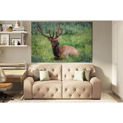 Deer Rest In The Meadow №SL1510 Ready to Hang Canvas PrintCanvas art arrives ready to hang, with hanging accessories included and no additional framing required. Every canvas print is hand-crafted, made on-demand at our workshop and expertly stretched aro