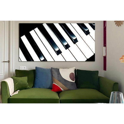 Piano Keys Illustration №SL891 Ready to Hang Canvas PrintCanvas art arrives ready to hang, with hanging accessories included and no additional framing required. Every canvas print is hand-crafted, made on-demand at our workshop and expertly stretched arou