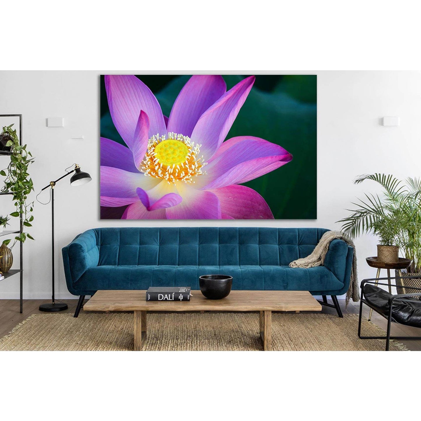 Close Up Of Lotus Flower №SL709 Ready to Hang Canvas PrintCanvas art arrives ready to hang, with hanging accessories included and no additional framing required. Every canvas print is hand-crafted, made on-demand at our workshop and expertly stretched aro