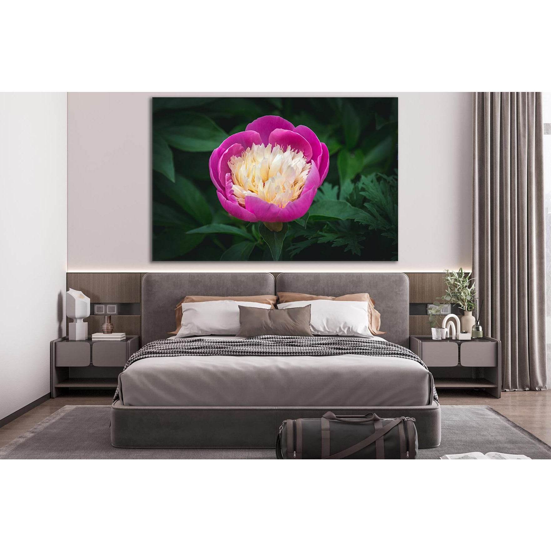 Pink And White Petaled Flower №SL719 Ready to Hang Canvas PrintCanvas art arrives ready to hang, with hanging accessories included and no additional framing required. Every canvas print is hand-crafted, made on-demand at our workshop and expertly stretche