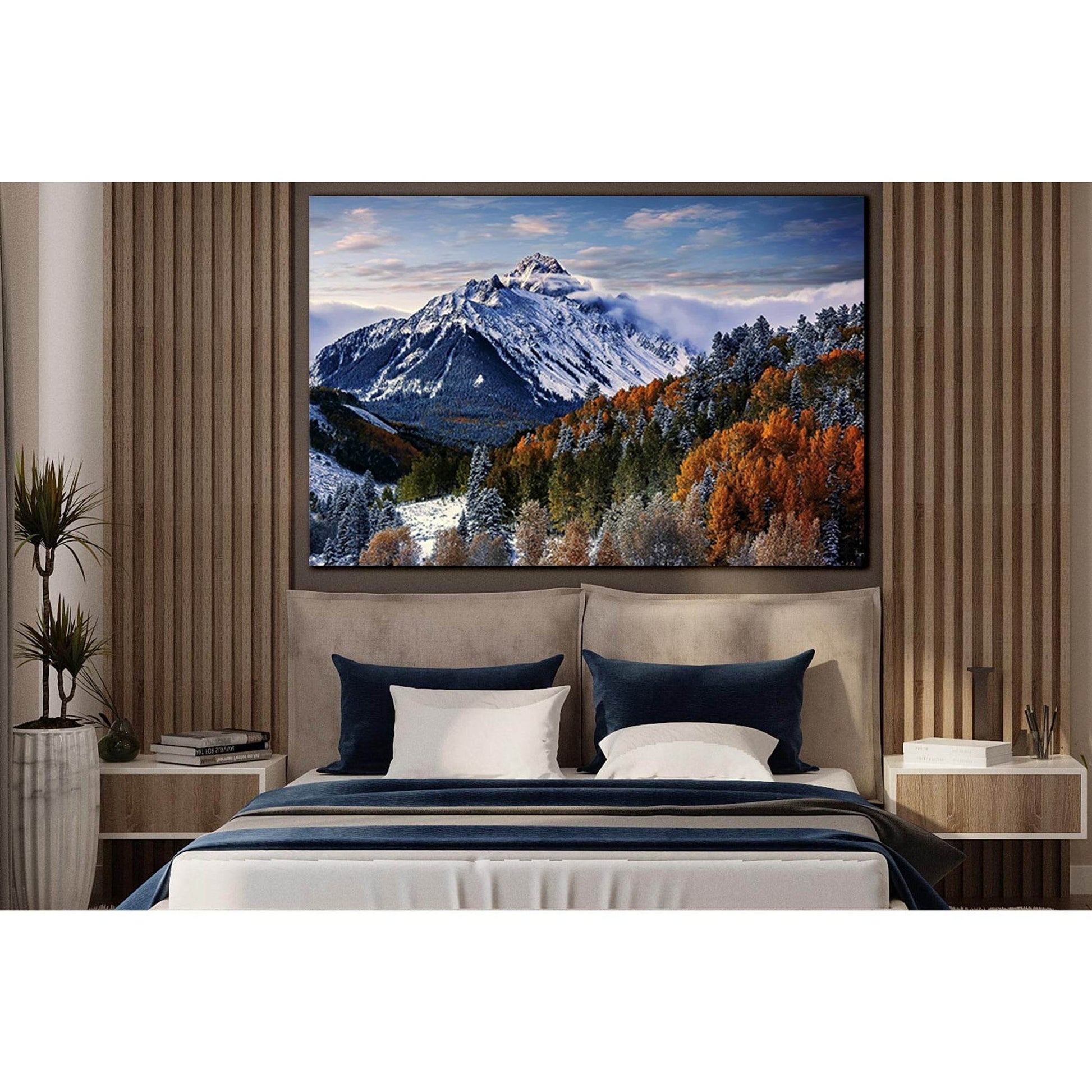 Winter In The Mountains №SL1566 Ready to Hang Canvas PrintCanvas art arrives ready to hang, with hanging accessories included and no additional framing required. Every canvas print is hand-crafted, made on-demand at our workshop and expertly stretched aro