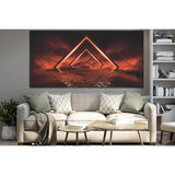 Fantasy Night Landscape №SL1215 Ready to Hang Canvas Print