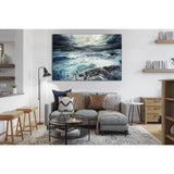 Ocean Shore Storm №SL50 Ready to Hang Canvas Print