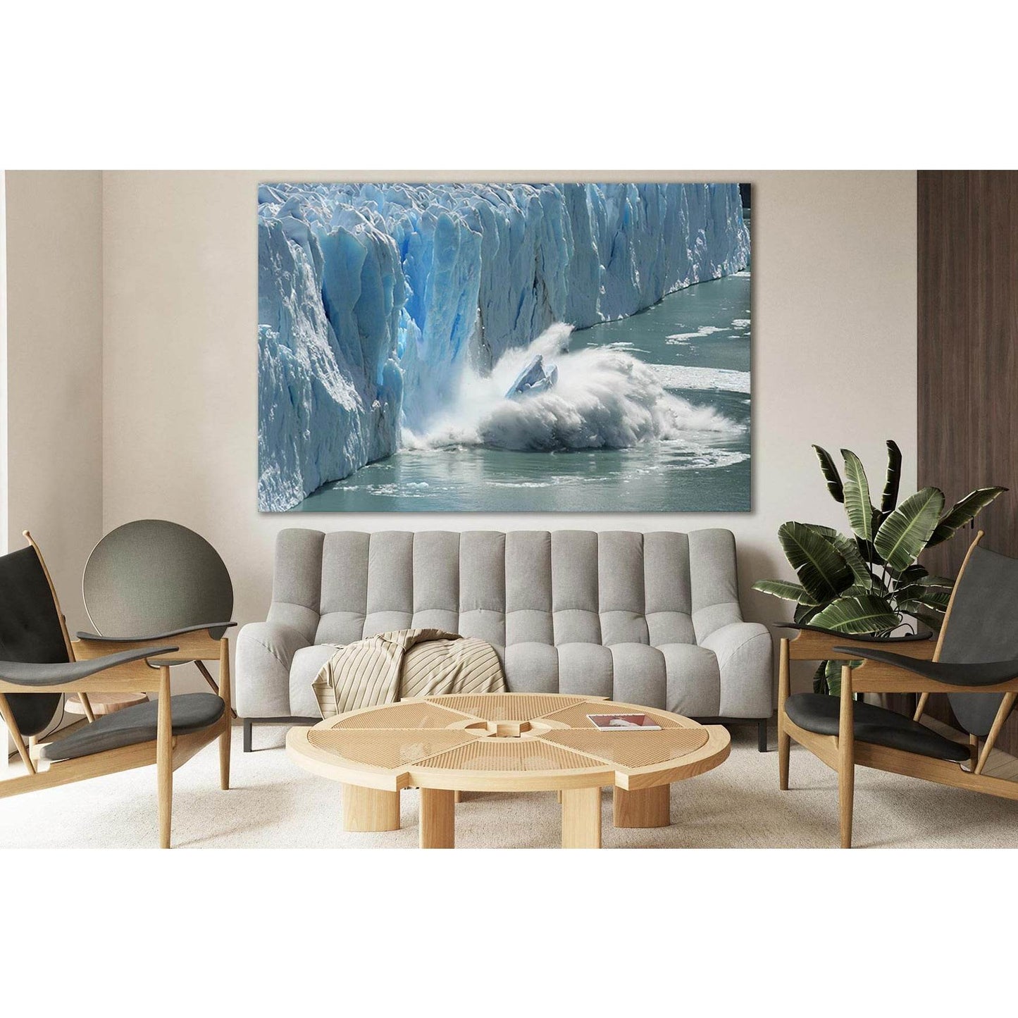 Antarctic Melting Glacier №SL1310 Ready to Hang Canvas PrintCanvas art arrives ready to hang, with hanging accessories included and no additional framing required. Every canvas print is hand-crafted, made on-demand at our workshop and expertly stretched a