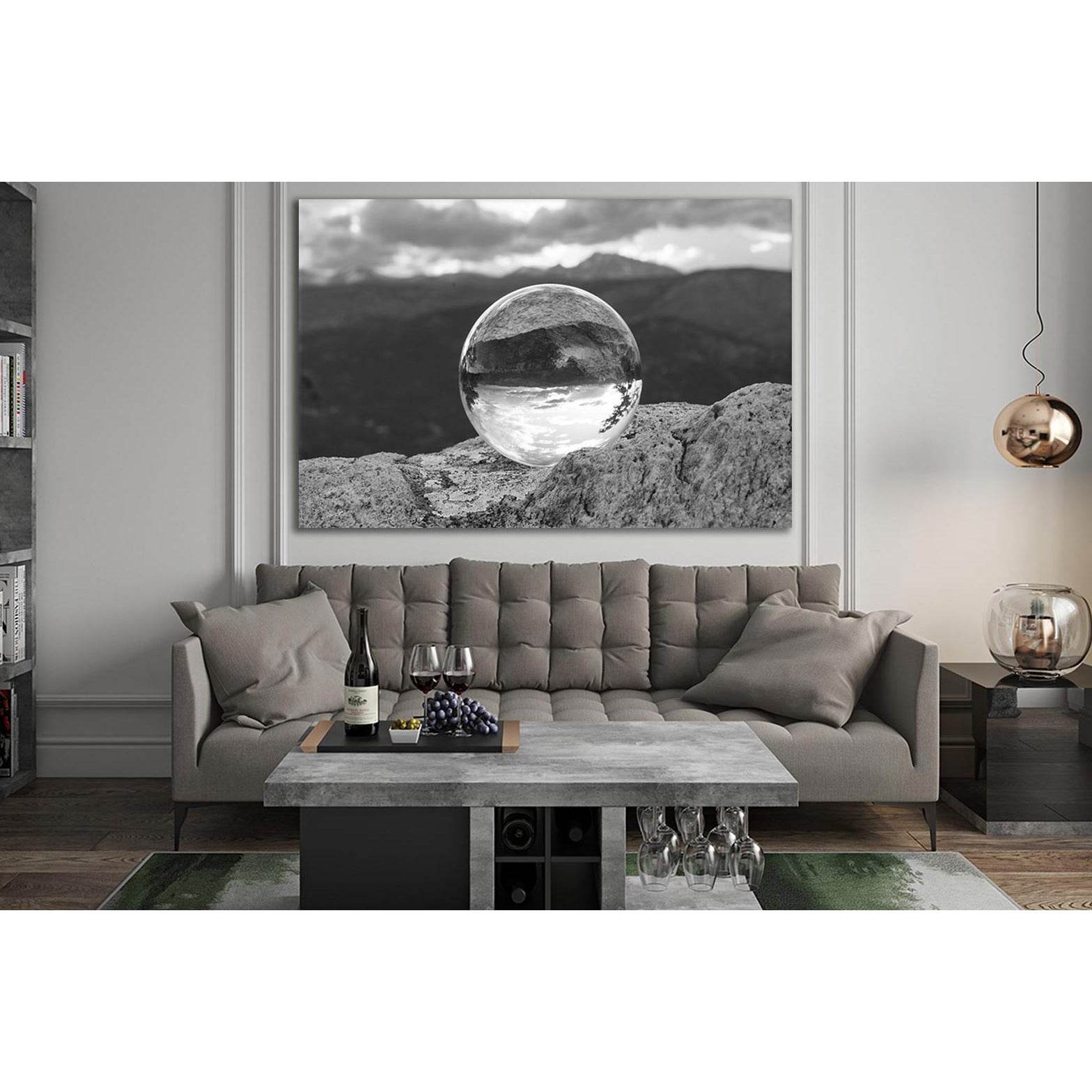 Rystal Ball Put On A Rock №SL893 Ready to Hang Canvas PrintCanvas art arrives ready to hang, with hanging accessories included and no additional framing required. Every canvas print is hand-crafted, made on-demand at our workshop and expertly stretched ar