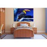 Exotic Birds Toucan №SL1525 Ready to Hang Canvas Print