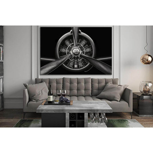 Aircraft Radial Engine №SL755 Ready to Hang Canvas PrintCanvas art arrives ready to hang, with hanging accessories included and no additional framing required. Every canvas print is hand-crafted, made on-demand at our workshop and expertly stretched aroun