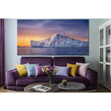 Reenland Ilulissat Glaciers №SL1312 Ready to Hang Canvas Print