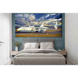 Antonov An-225 Mriya On The Runway №SL1440 Ready to Hang Canvas Print