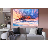 Art Cloud And Mountains Peaks №SL1585 Ready to Hang Canvas Print