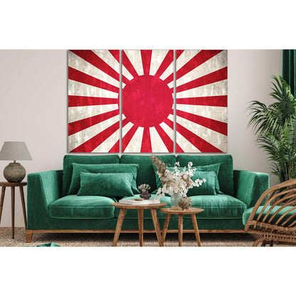 Flag Of Japan №SL1212 Ready to Hang Canvas PrintCanvas art arrives ready to hang, with hanging accessories included and no additional framing required. Every canvas print is hand-crafted, made on-demand at our workshop and expertly stretched around 100% N