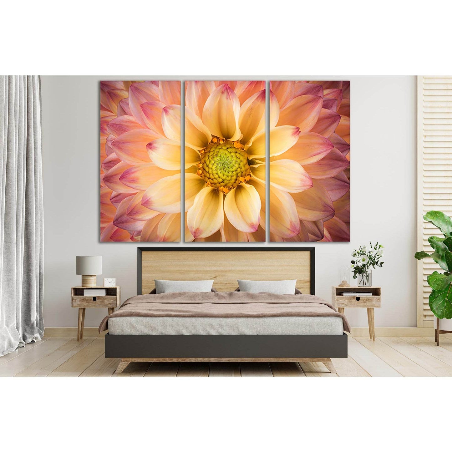 Colorful Flower Macro №SL713 Ready to Hang Canvas PrintCanvas art arrives ready to hang, with hanging accessories included and no additional framing required. Every canvas print is hand-crafted, made on-demand at our workshop and expertly stretched around