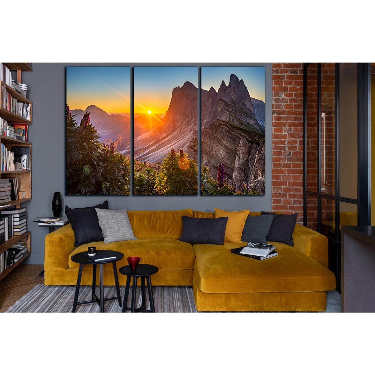 Sunrise At The Dolomites Italy №SL1586 Ready to Hang Canvas PrintCanvas art arrives ready to hang, with hanging accessories included and no additional framing required. Every canvas print is hand-crafted, made on-demand at our workshop and expertly stretc