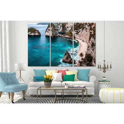 Shore Ocean Turquoise Waters №SL193 Ready to Hang Canvas PrintCanvas art arrives ready to hang, with hanging accessories included and no additional framing required. Every canvas print is hand-crafted, made on-demand at our workshop and expertly stretched