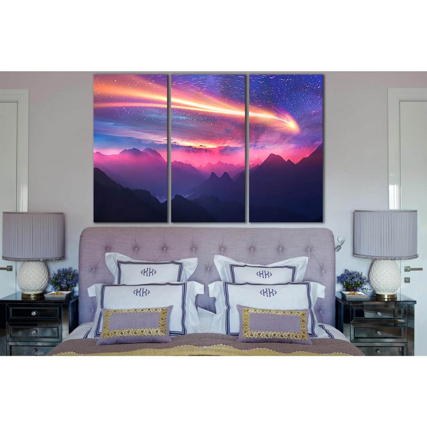 Dreamy Sky And Mountains Digital Art №SL1565 Ready to Hang Canvas PrintCanvas art arrives ready to hang, with hanging accessories included and no additional framing required. Every canvas print is hand-crafted, made on-demand at our workshop and expertly