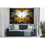 Architecture Building Abstract №SL1417 Ready to Hang Canvas Print