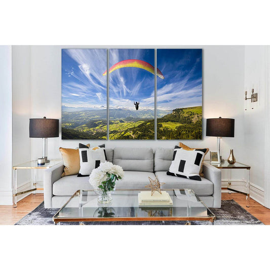 Paragliding In The Sky №SL923 Ready to Hang Canvas PrintCanvas art arrives ready to hang, with hanging accessories included and no additional framing required. Every canvas print is hand-crafted, made on-demand at our workshop and expertly stretched aroun