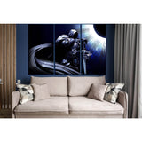 Knight With A Long Cloak №SL1216 Ready to Hang Canvas Print