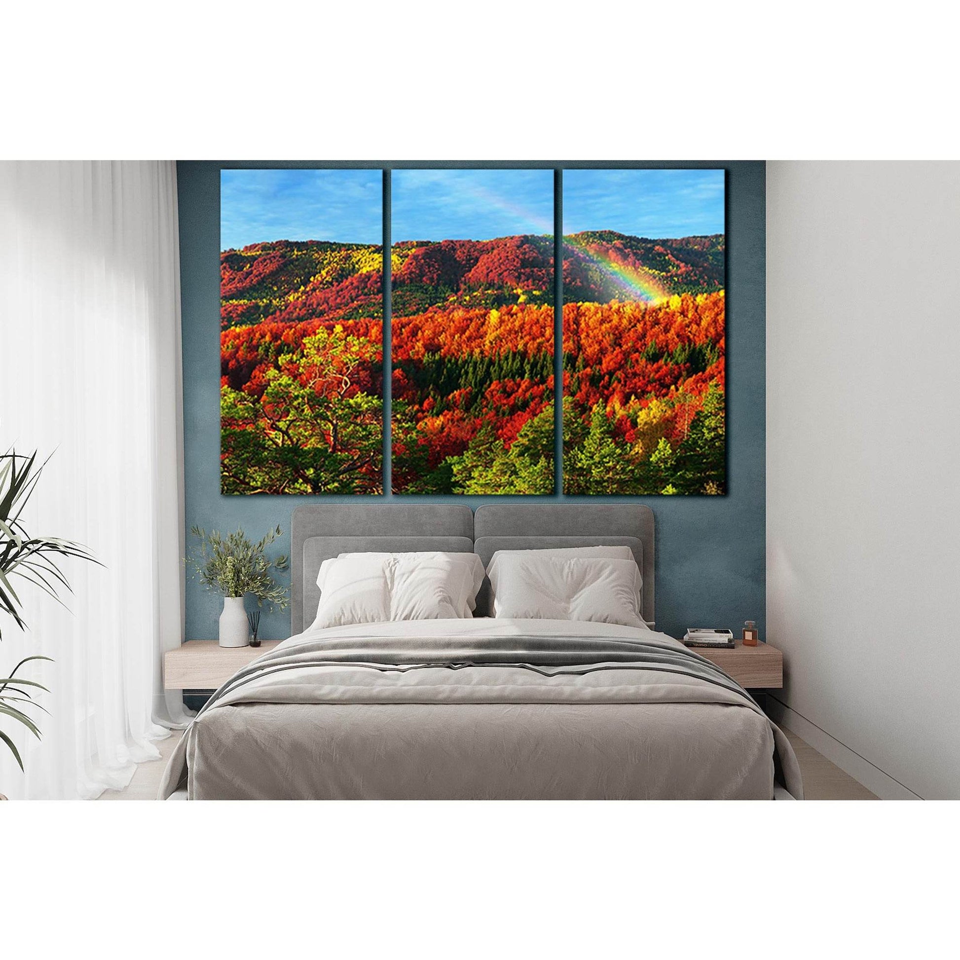 Rainbow Above The Autumn Forest №SL1500 Ready to Hang Canvas PrintCanvas art arrives ready to hang, with hanging accessories included and no additional framing required. Every canvas print is hand-crafted, made on-demand at our workshop and expertly stret