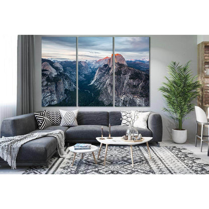 Glacier Point №SL1334 Ready to Hang Canvas PrintCanvas art arrives ready to hang, with hanging accessories included and no additional framing required. Every canvas print is hand-crafted, made on-demand at our workshop and expertly stretched around 100% N