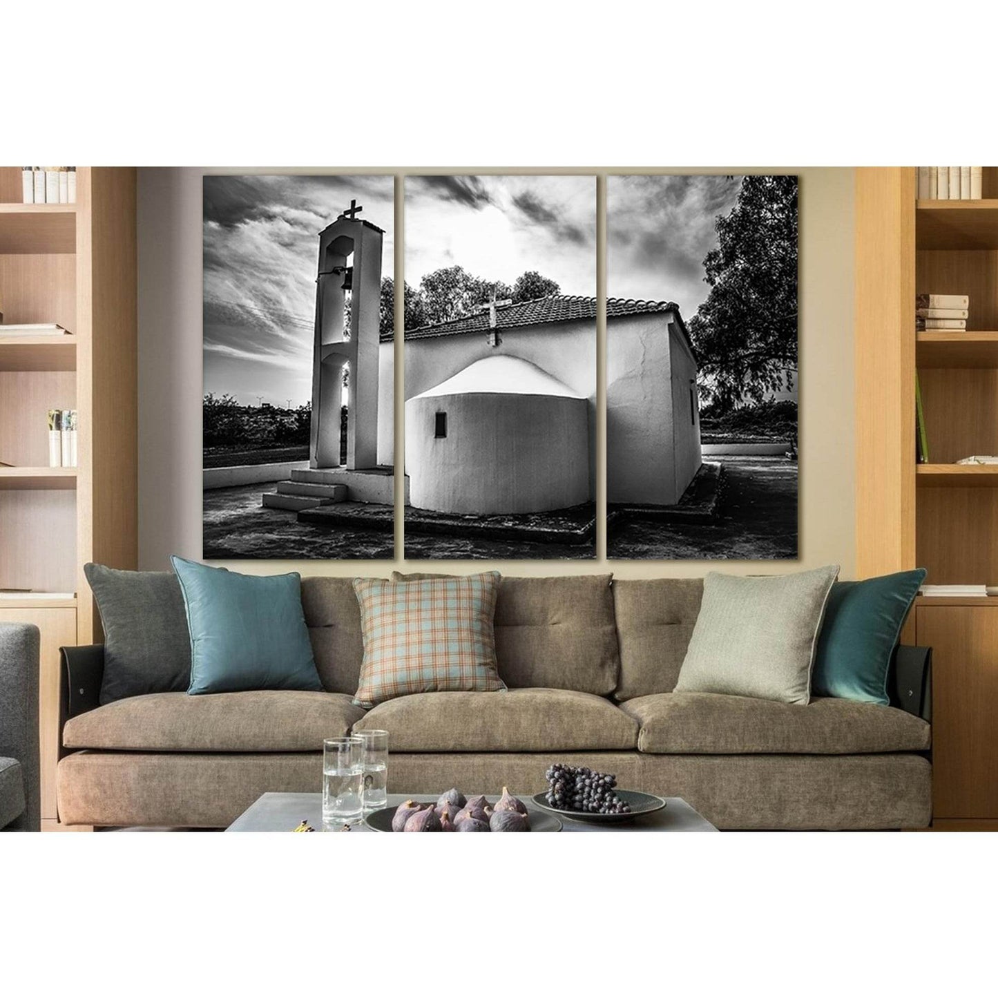 Orthodox Church Black And White №SL883 Ready to Hang Canvas PrintCanvas art arrives ready to hang, with hanging accessories included and no additional framing required. Every canvas print is hand-crafted, made on-demand at our workshop and expertly stretc