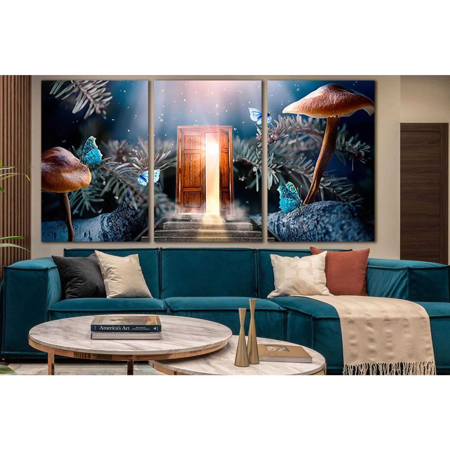 Magical Open Secret Door №SL1265 Ready to Hang Canvas PrintCanvas art arrives ready to hang, with hanging accessories included and no additional framing required. Every canvas print is hand-crafted, made on-demand at our workshop and expertly stretched ar