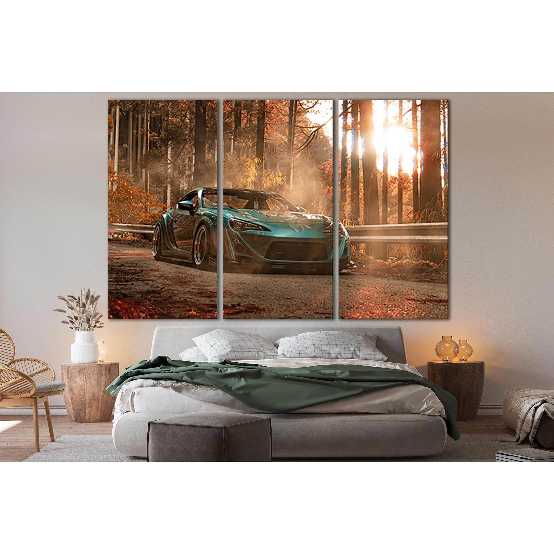 Sports Car On The Road In The Forest №SL1446 Ready to Hang Canvas PrintCanvas art arrives ready to hang, with hanging accessories included and no additional framing required. Every canvas print is hand-crafted, made on-demand at our workshop and expertly