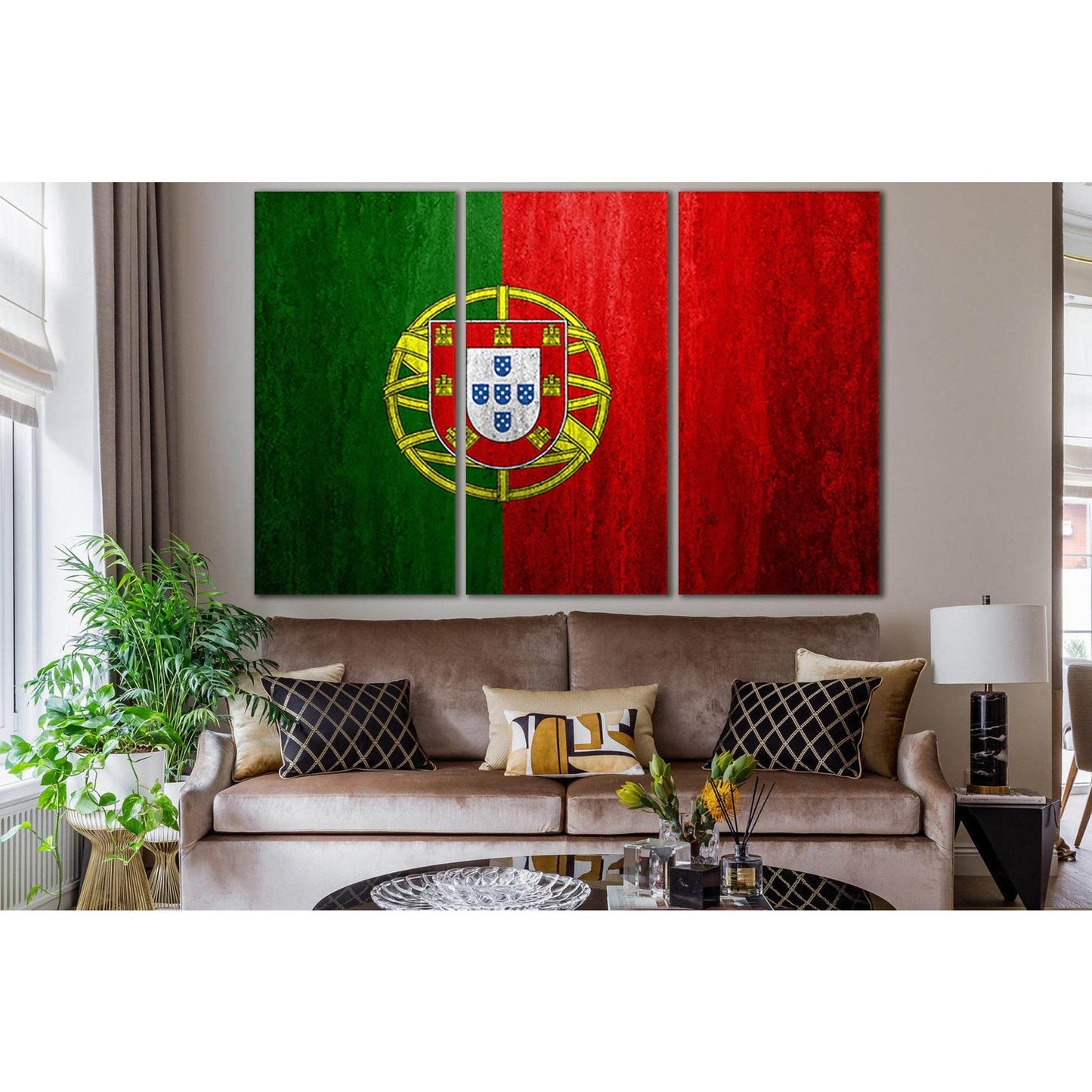 Flag Of Portugal №SL1211 Ready to Hang Canvas PrintCanvas art arrives ready to hang, with hanging accessories included and no additional framing required. Every canvas print is hand-crafted, made on-demand at our workshop and expertly stretched around 100