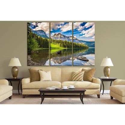 Clouds Over Mountains And Forest №SL1597 Ready to Hang Canvas PrintCanvas art arrives ready to hang, with hanging accessories included and no additional framing required. Every canvas print is hand-crafted, made on-demand at our workshop and expertly stre