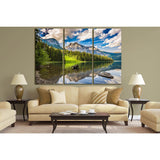Clouds Over Mountains And Forest №SL1597 Ready to Hang Canvas Print