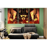 Bearded Pirate With Two Pistols №SL1251 Ready to Hang Canvas Print