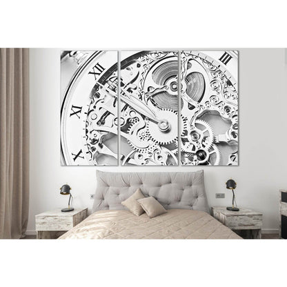 Close View Of Watch Mechanism №SL759 Ready to Hang Canvas PrintCanvas art arrives ready to hang, with hanging accessories included and no additional framing required. Every canvas print is hand-crafted, made on-demand at our workshop and expertly stretche