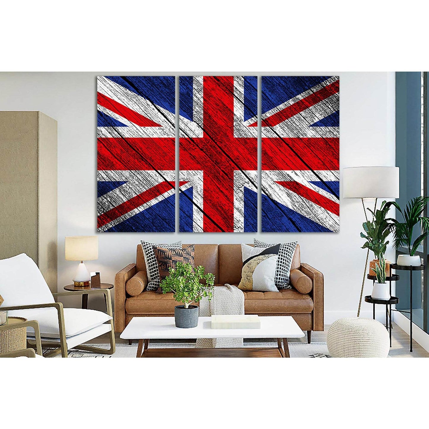 United Kingdom Flag On Wood №SL1205 Ready to Hang Canvas PrintCanvas art arrives ready to hang, with hanging accessories included and no additional framing required. Every canvas print is hand-crafted, made on-demand at our workshop and expertly stretched