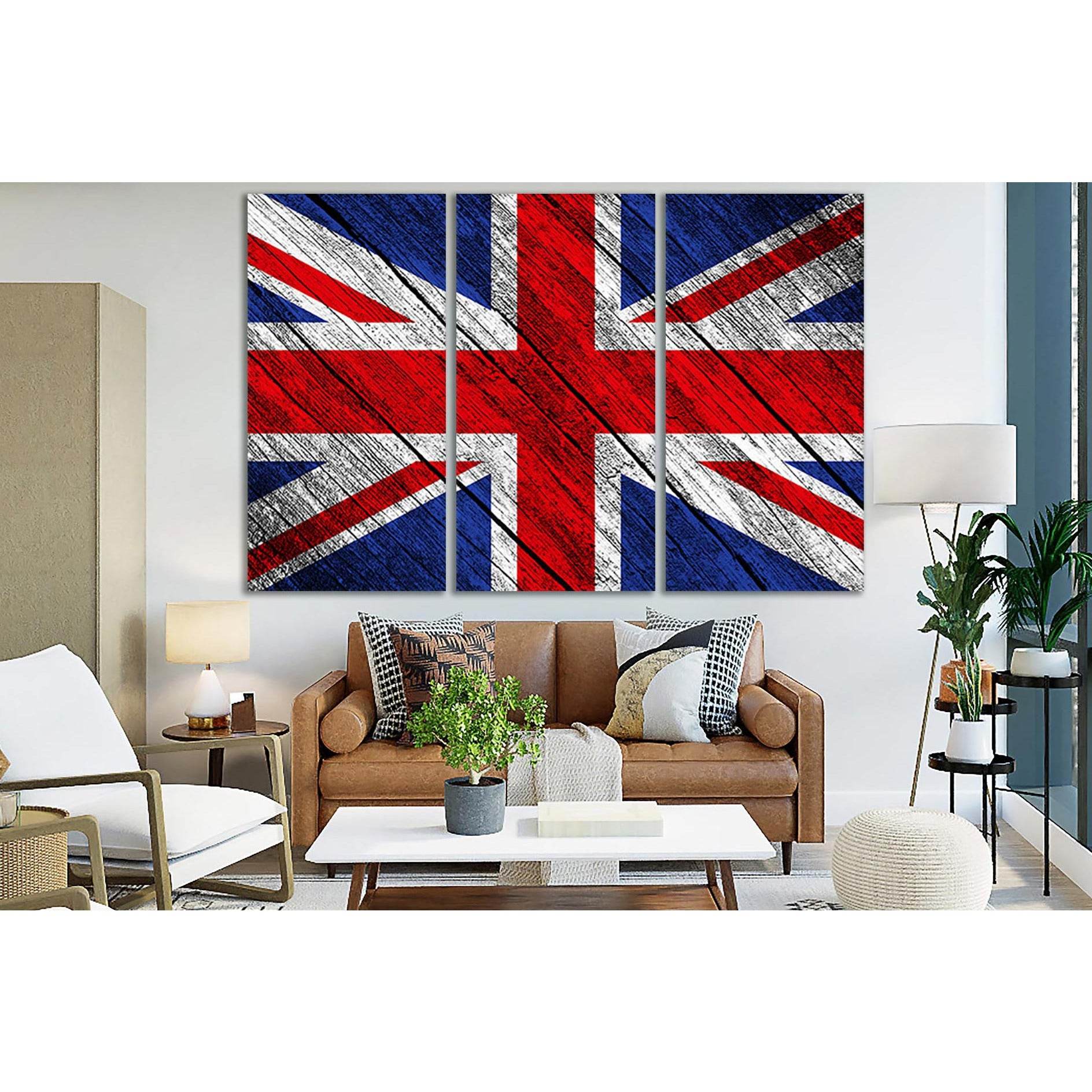 United Kingdom Flag On Wood №SL1205 Ready to Hang Canvas PrintCanvas art arrives ready to hang, with hanging accessories included and no additional framing required. Every canvas print is hand-crafted, made on-demand at our workshop and expertly stretched