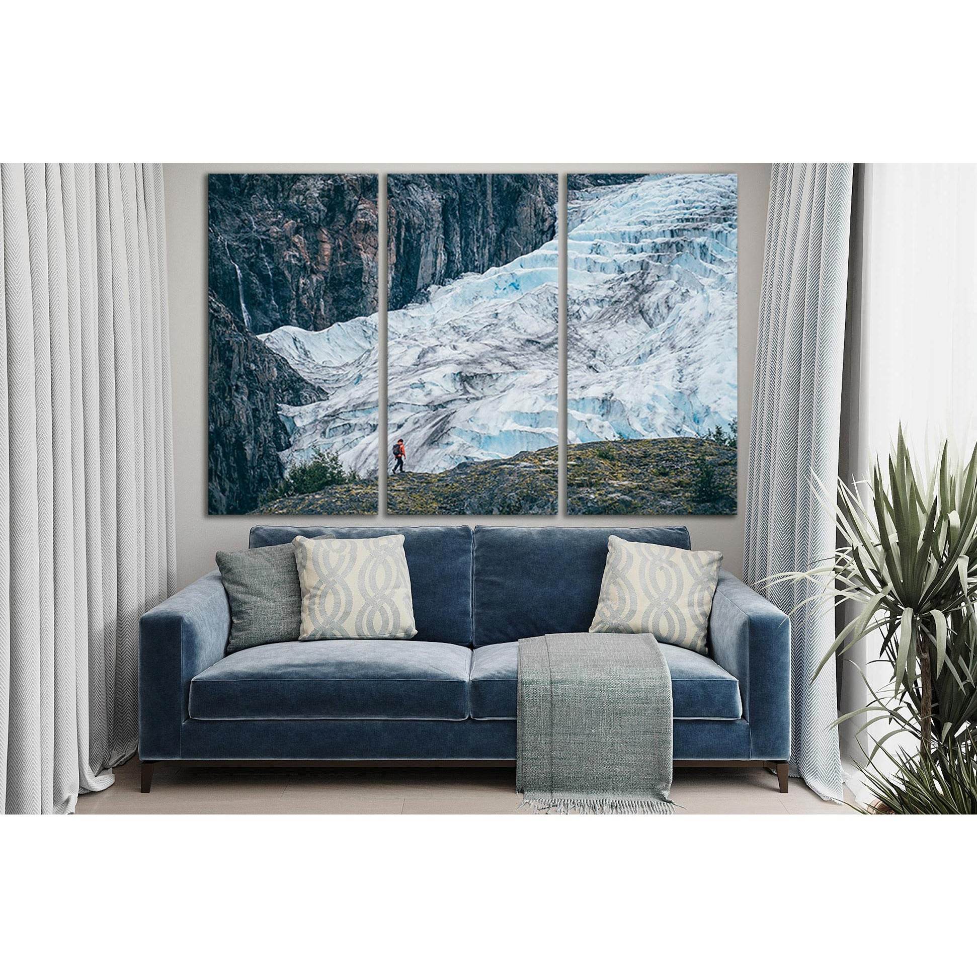 Exit Glacier Seward Alaska №SL1348 Ready to Hang Canvas Print