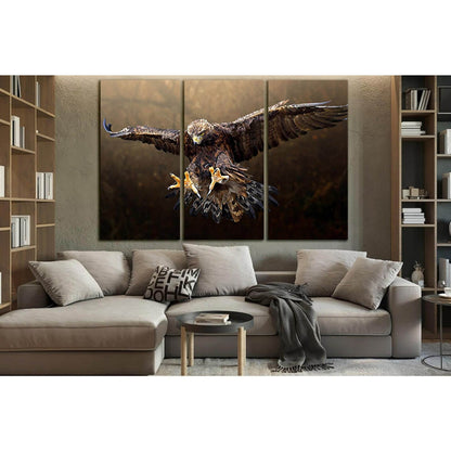 Beautiful Flying Eagle №SL1503 Ready to Hang Canvas PrintCanvas art arrives ready to hang, with hanging accessories included and no additional framing required. Every canvas print is hand-crafted, made on-demand at our workshop and expertly stretched arou