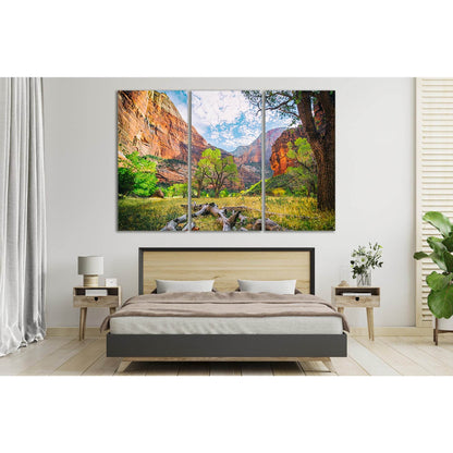 Canyon Of Zion National Park №Sl03 Ready to Hang Canvas PrintCanvas art arrives ready to hang, with hanging accessories included and no additional framing required. Every canvas print is hand-crafted, made on-demand at our workshop and expertly stretched