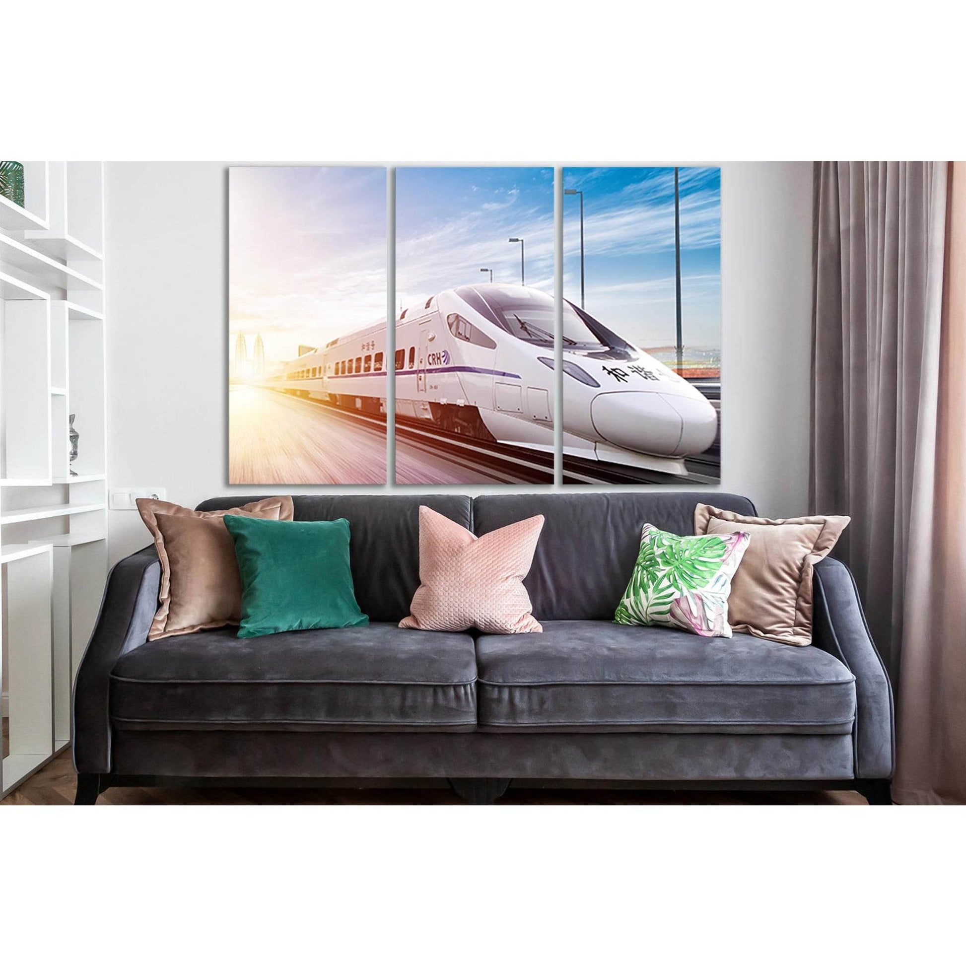 High Speed Train In China №SL1431 Ready to Hang Canvas PrintCanvas art arrives ready to hang, with hanging accessories included and no additional framing required. Every canvas print is hand-crafted, made on-demand at our workshop and expertly stretched a