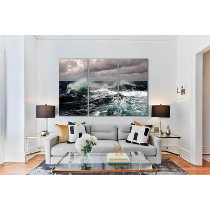 Sea Wave №SL52 Ready to Hang Canvas PrintCanvas art arrives ready to hang, with hanging accessories included and no additional framing required. Every canvas print is hand-crafted, made on-demand at our workshop and expertly stretched around 100% North Am
