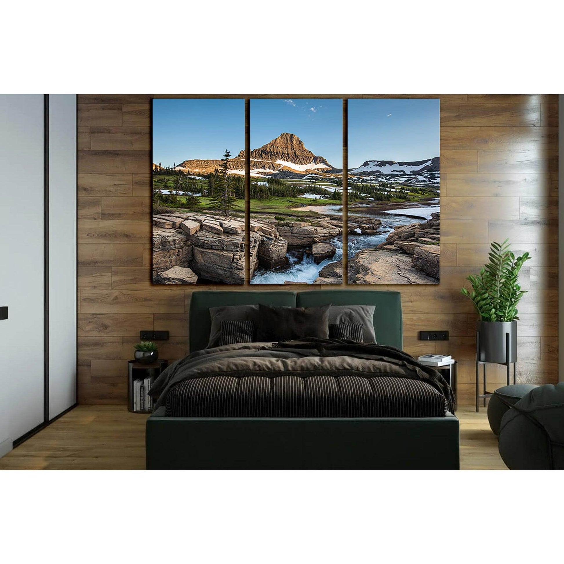 Logan Pass Glacier №SL1343 Ready to Hang Canvas PrintCanvas art arrives ready to hang, with hanging accessories included and no additional framing required. Every canvas print is hand-crafted, made on-demand at our workshop and expertly stretched around 1