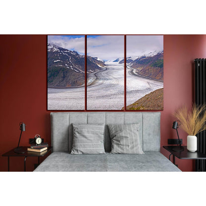Large Alpine Salmon Glacier №SL1316 Ready to Hang Canvas PrintCanvas art arrives ready to hang, with hanging accessories included and no additional framing required. Every canvas print is hand-crafted, made on-demand at our workshop and expertly stretched