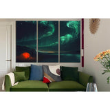 Shining Jellyfish In The Sky №SL1277 Ready to Hang Canvas Print