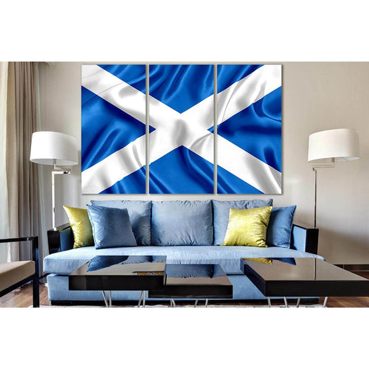 Flag Of Scotland №SL1194 Ready to Hang Canvas PrintCanvas art arrives ready to hang, with hanging accessories included and no additional framing required. Every canvas print is hand-crafted, made on-demand at our workshop and expertly stretched around 100