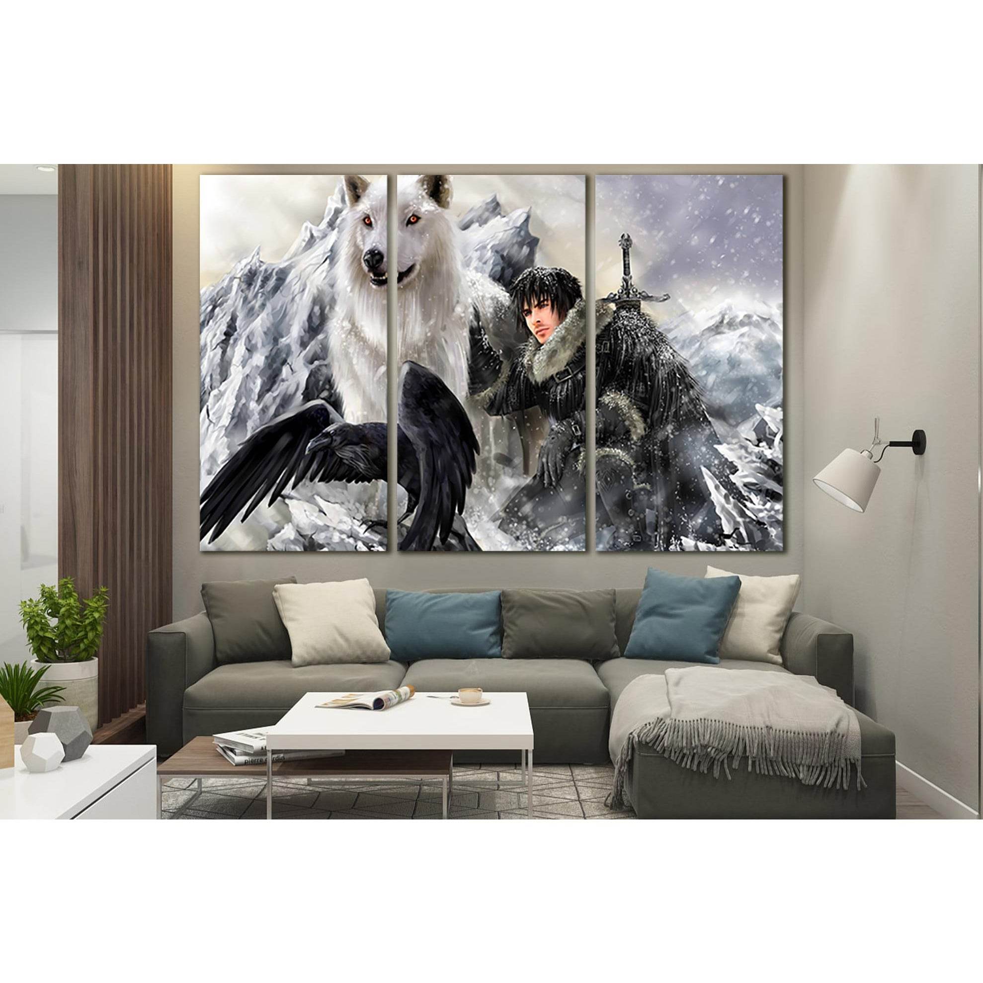 Fantasy A Song Of Ice And Fire №SL1269 Ready to Hang Canvas Print