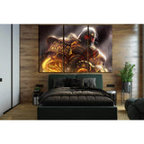 Brutal Muscular Warrior №SL1249 Ready to Hang Canvas Print