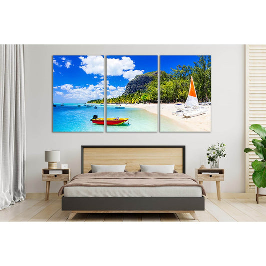 Beautiful Island Mauritius №SL65 Ready to Hang Canvas PrintCanvas art arrives ready to hang, with hanging accessories included and no additional framing required. Every canvas print is hand-crafted, made on-demand at our workshop and expertly stretched ar
