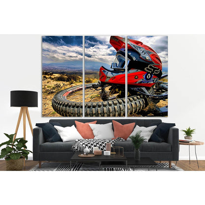 BMX Sport №SL935 Ready to Hang Canvas PrintCanvas art arrives ready to hang, with hanging accessories included and no additional framing required. Every canvas print is hand-crafted, made on-demand at our workshop and expertly stretched around 100% North