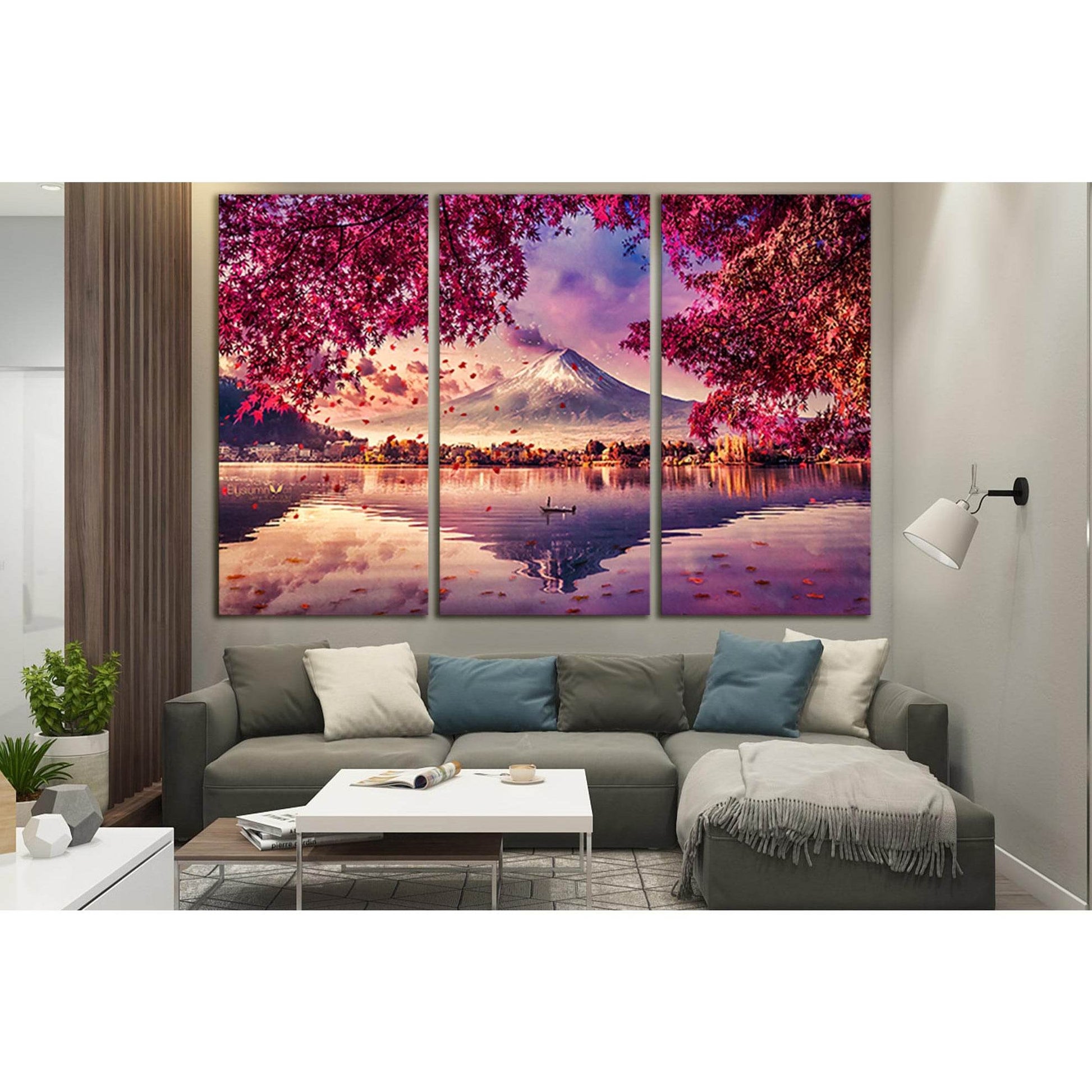 Mount Fuji Autumn №SL1486 Ready to Hang Canvas PrintCanvas art arrives ready to hang, with hanging accessories included and no additional framing required. Every canvas print is hand-crafted, made on-demand at our workshop and expertly stretched around 10